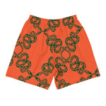 Load image into Gallery viewer, 7s Orange Rush Men&#39;s Athletic Shorts - J SEVEN APPARELS 
