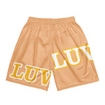 Load image into Gallery viewer, Cream Cheese Unisex mesh shorts

