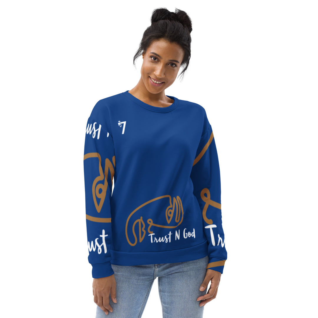 Trust n God ROYAL BLUE Sweatshirt