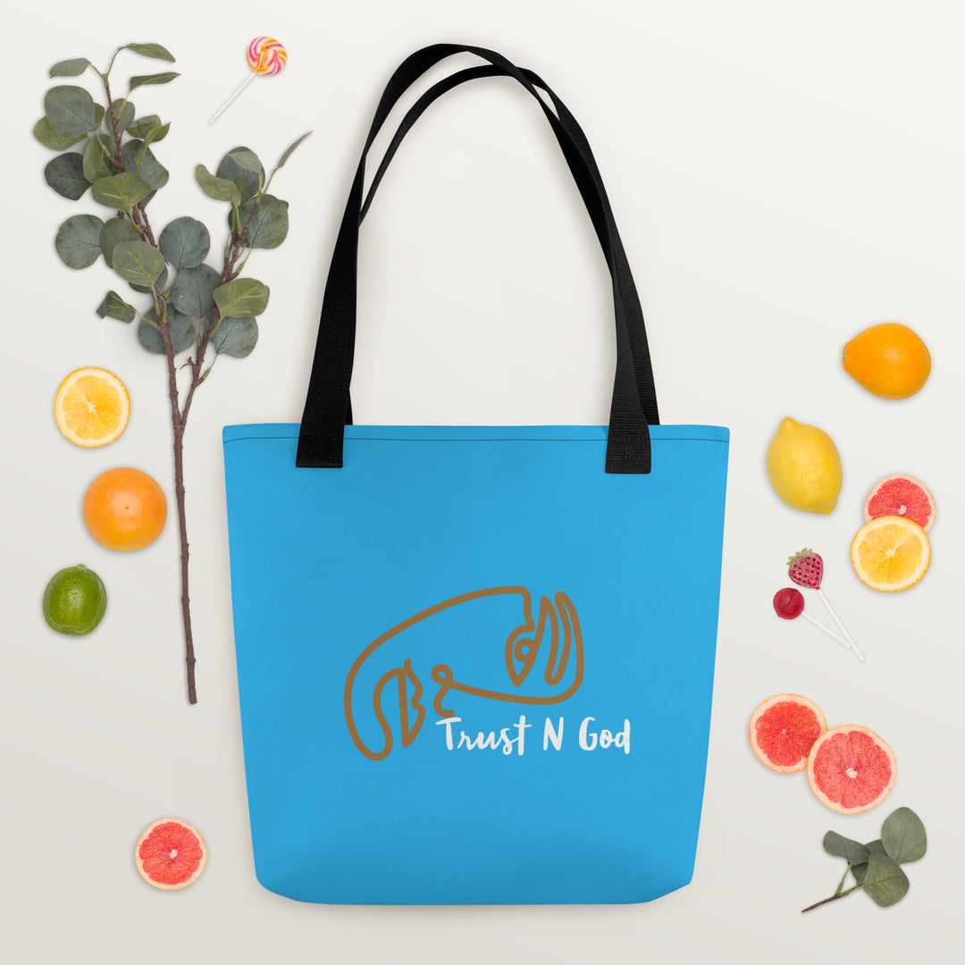 Trust n God Spring Tote bag