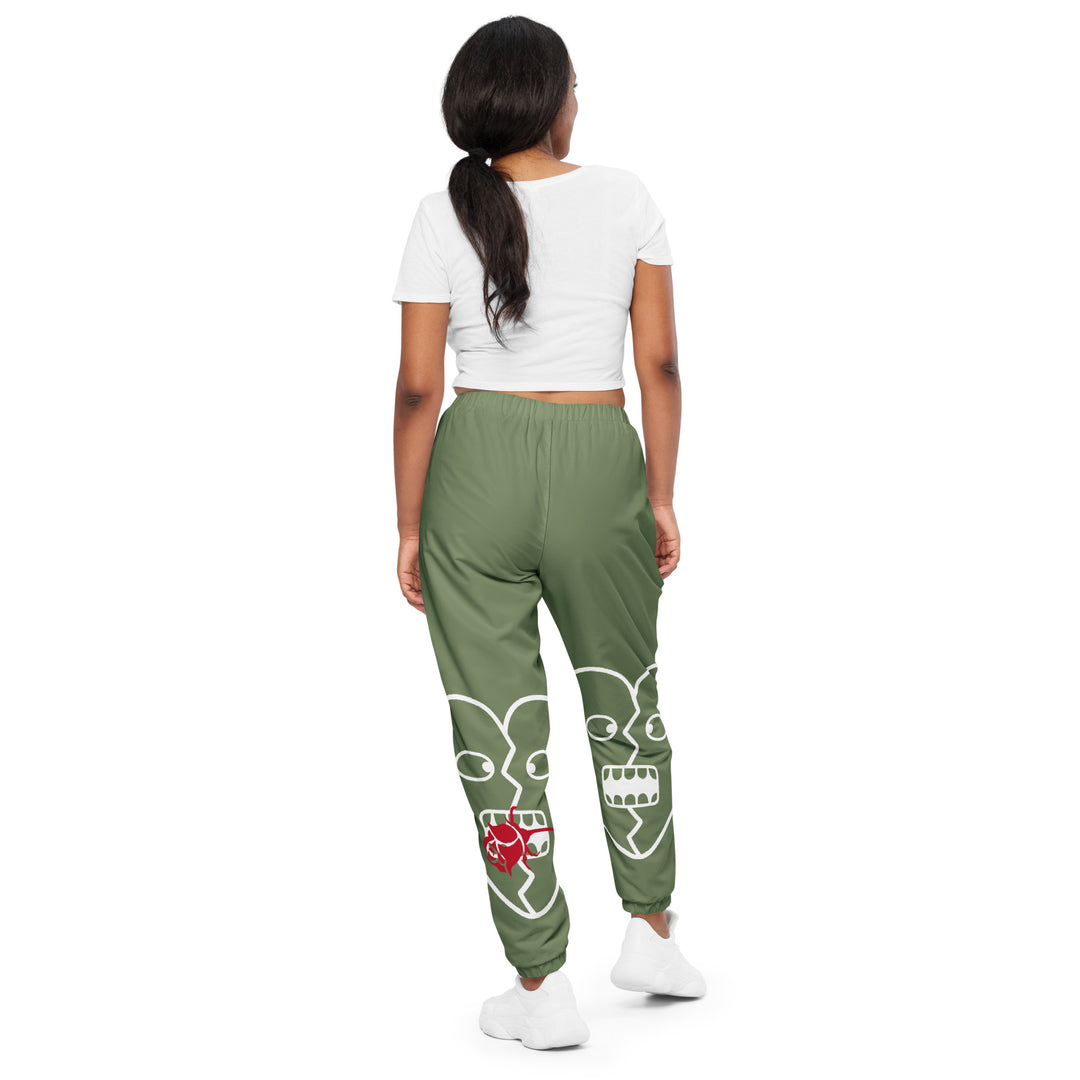 Mint Green  track pants - J SEVEN APPARELS 