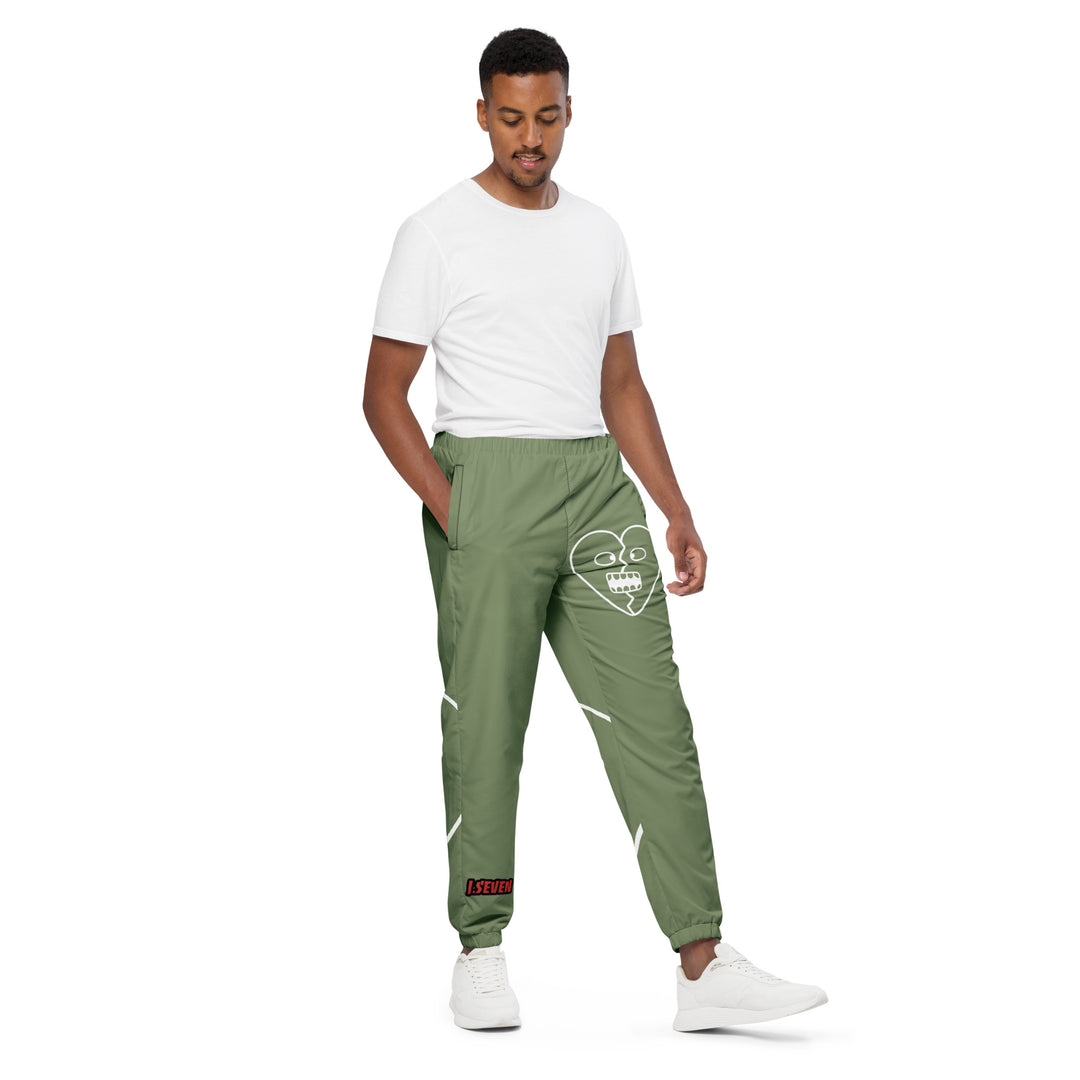 Mint Green  track pants - J SEVEN APPARELS 