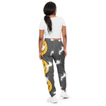 Load image into Gallery viewer, 6s Smoke Gray and White Unisex track pants - J SEVEN APPARELS 
