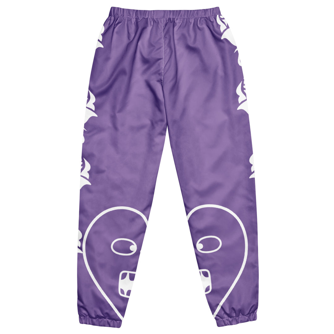 111 Purple Pastel track pants - J SEVEN APPARELS 