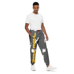 Load image into Gallery viewer, 6s Smoke Gray and White Unisex track pants - J SEVEN APPARELS 
