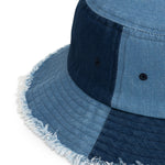 Load image into Gallery viewer, 8 Distressed denim bucket hat - J SEVEN APPARELS 
