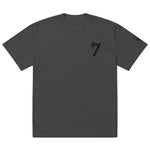 Load image into Gallery viewer, MiDs Oversized black  faded t-shirt
