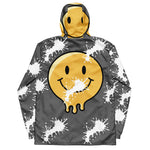 Load image into Gallery viewer, 6s Smoke Gray and White Smiles  Men’s windbreaker - J SEVEN APPARELS 
