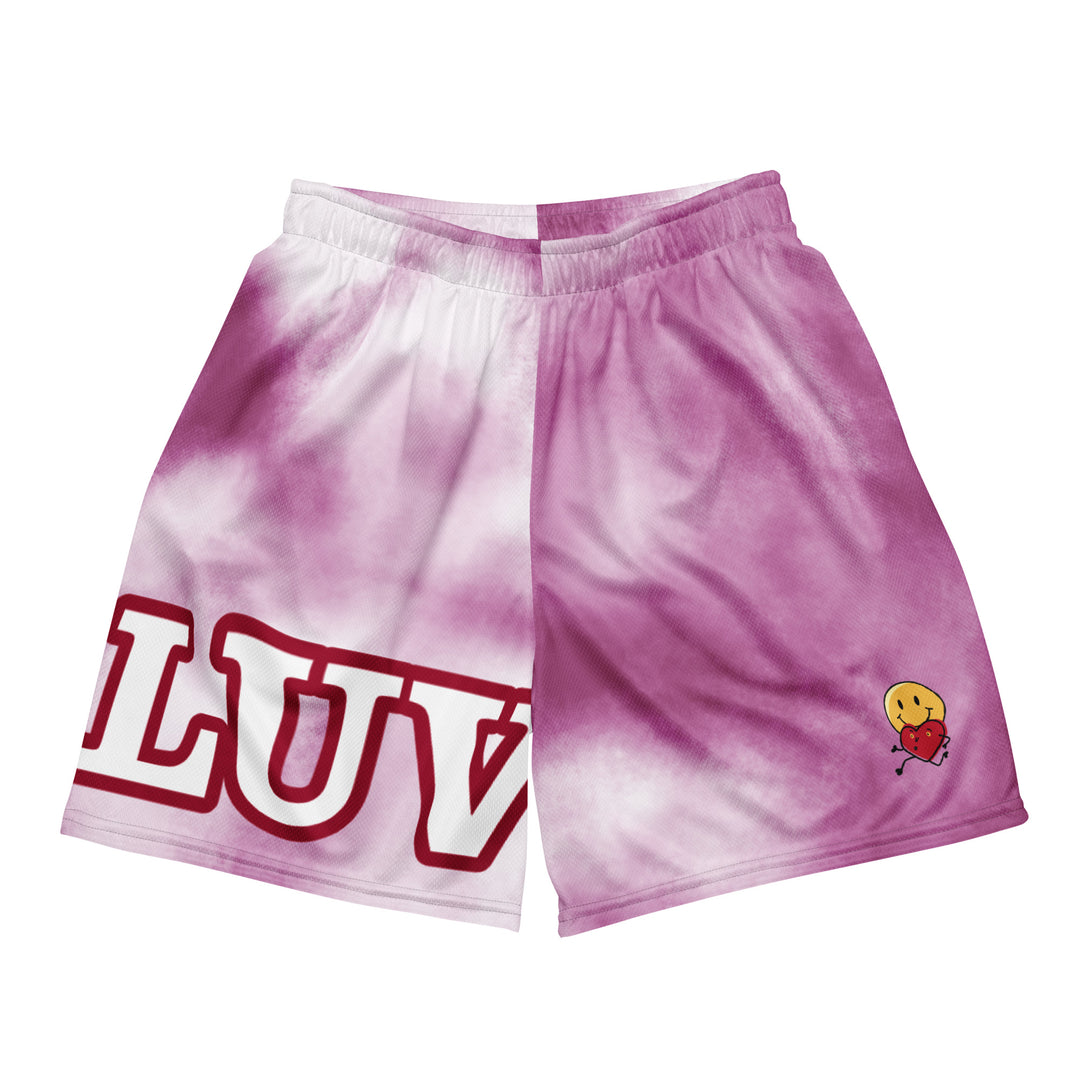 Purple Storm Unisex mesh shorts