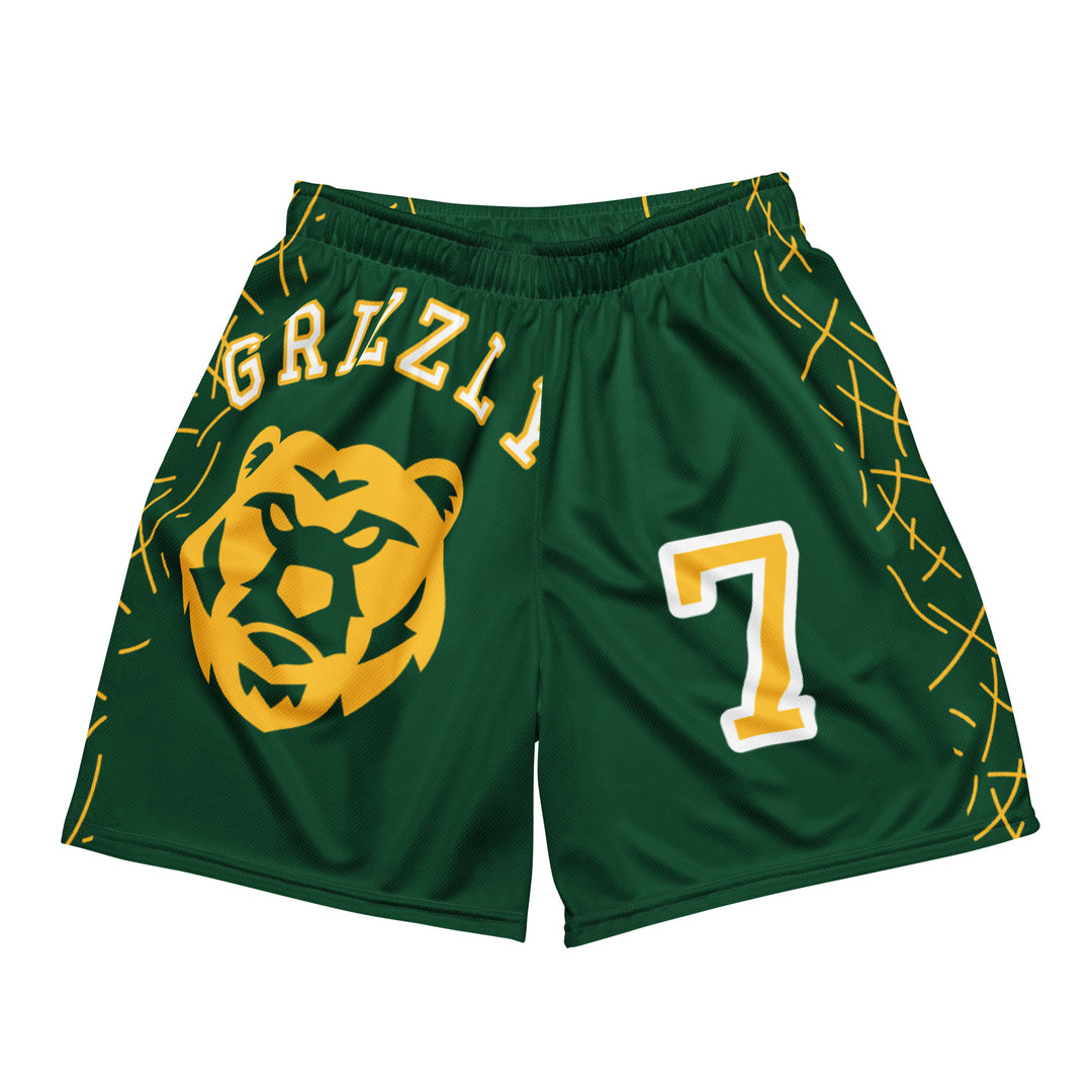 Grizzlies Unisex mesh shorts