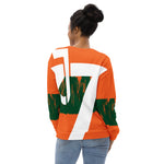Load image into Gallery viewer, #Orange&amp;Green  Sweatshirt - J SEVEN APPARELS 
