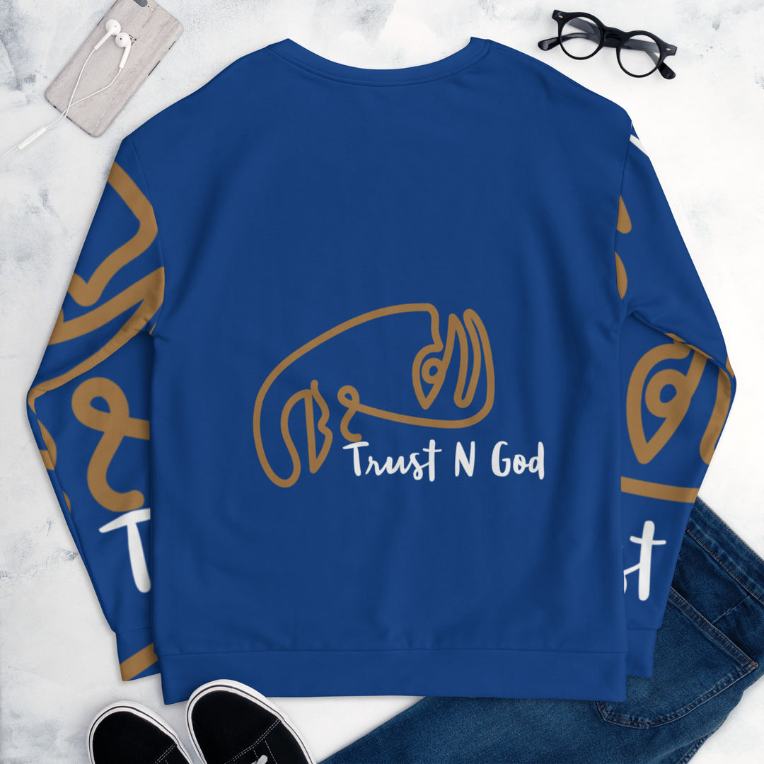 Trust n God ROYAL BLUE Sweatshirt
