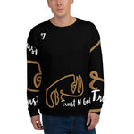 Load image into Gallery viewer, Trust N God BLACK Unisex Sweatshirt
