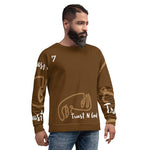 Load image into Gallery viewer, Trust N God  Brown  Sweatshirt
