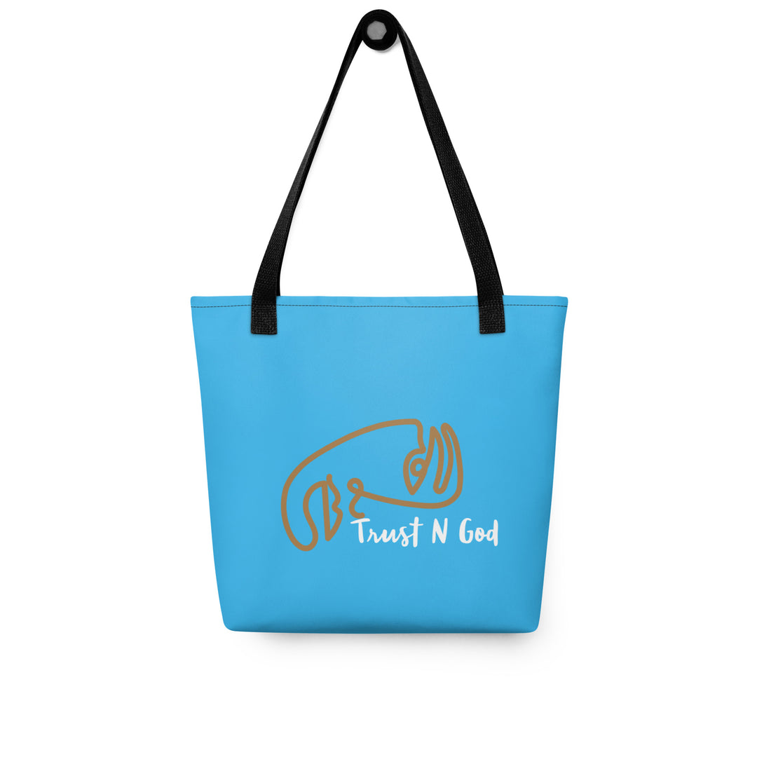 Trust n God Spring Tote bag