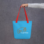 Load image into Gallery viewer, Trust n God Spring Tote bag
