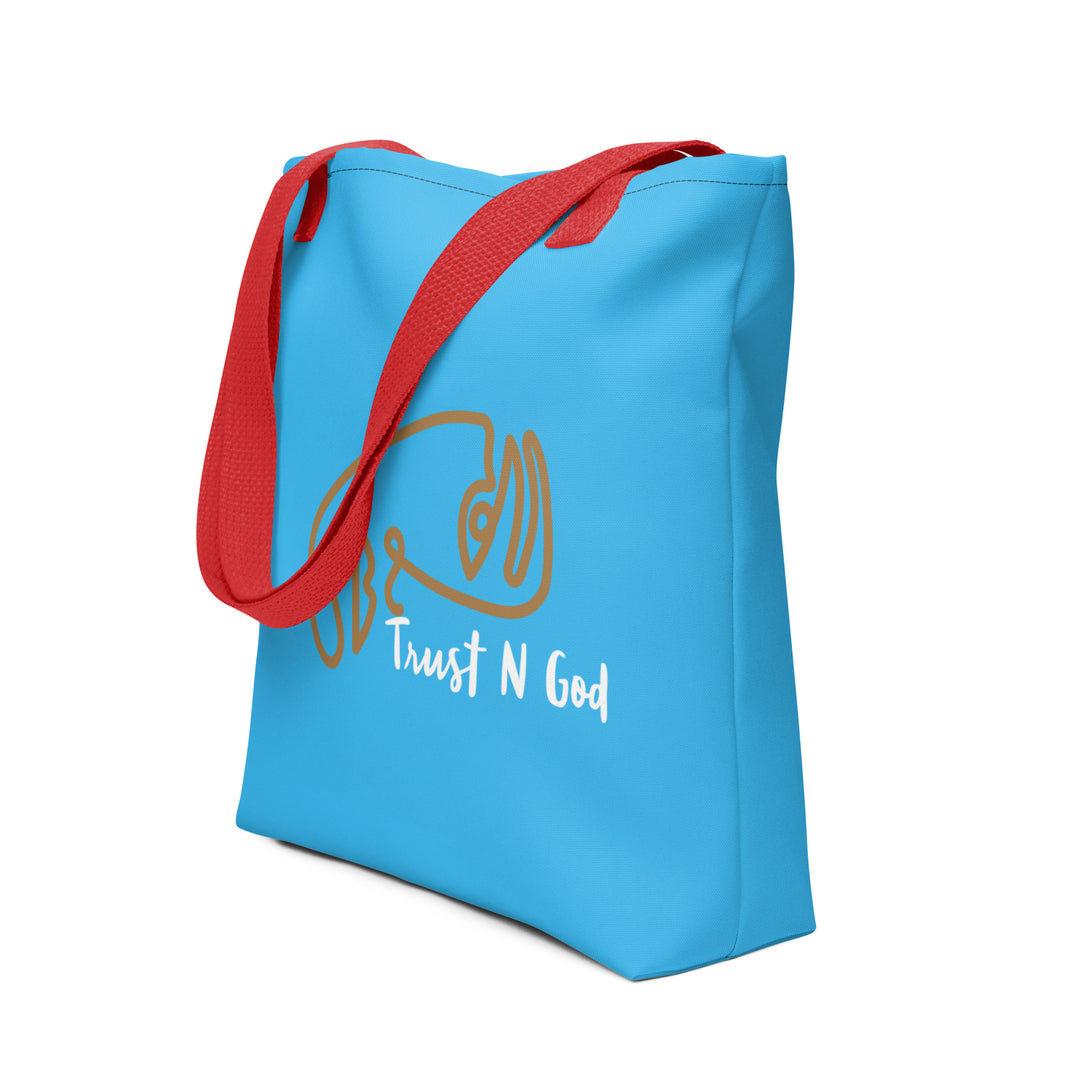 Trust n God Spring Tote bag