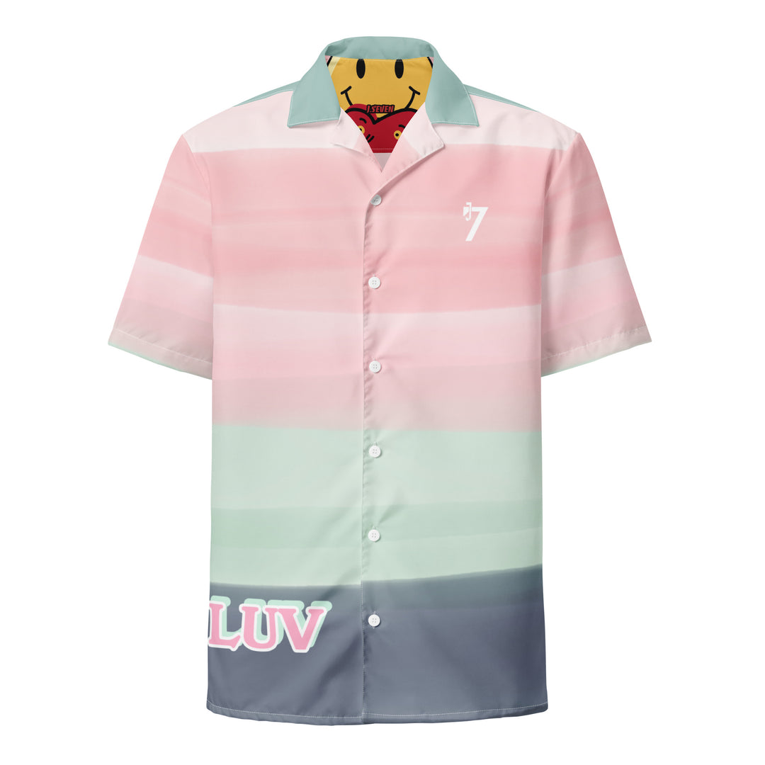 Beach Sunrise Unisex Button shirt