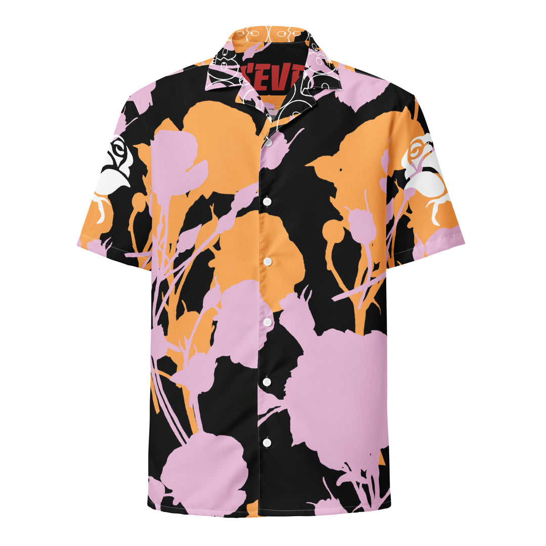 Color splash button shirt