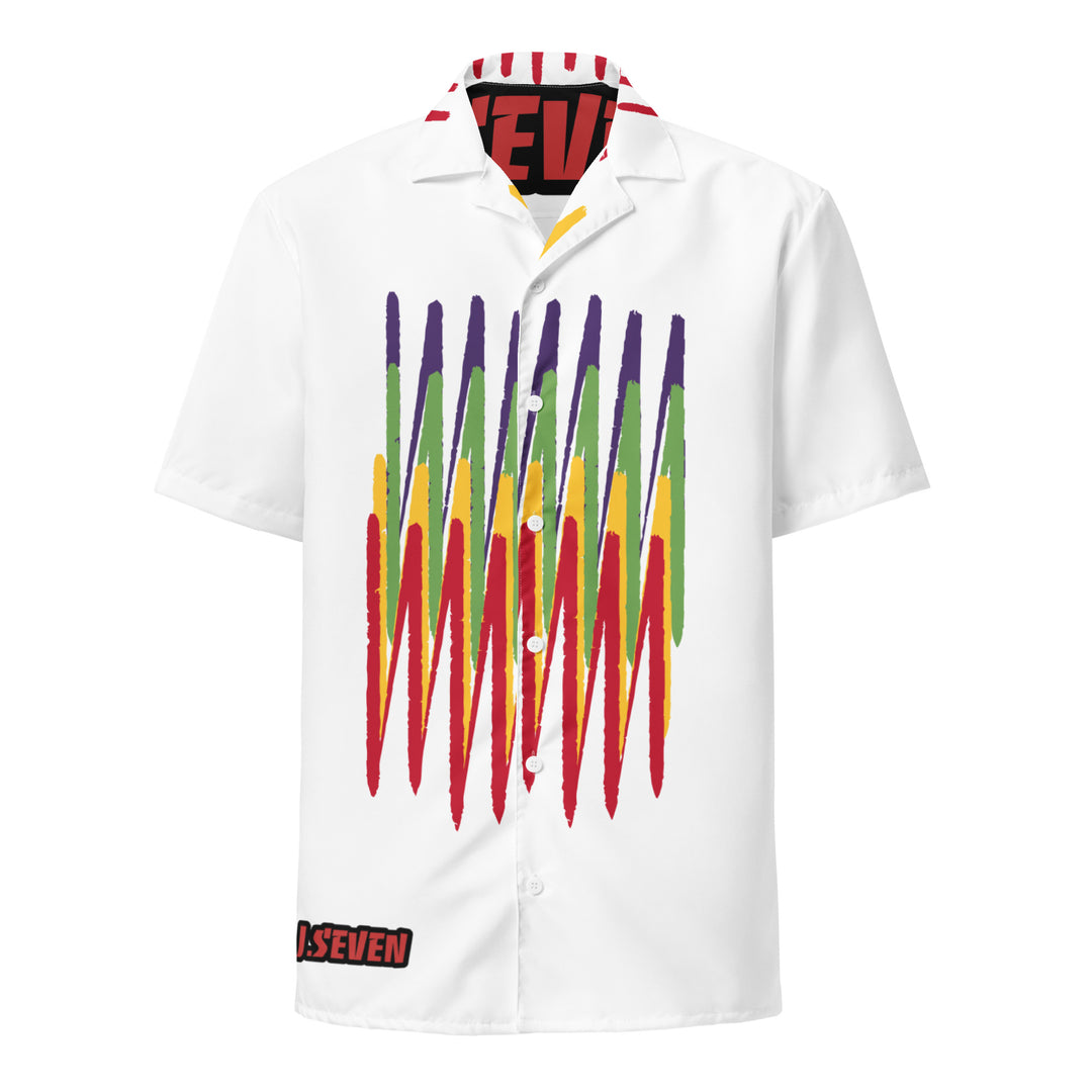 Color Frequency Unisex button shirt