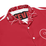 Load image into Gallery viewer, Red Rose Unisex button shirt - J SEVEN APPARELS 
