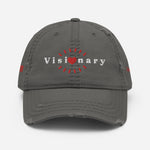 Load image into Gallery viewer, I Am Visionary ! Distressed Dad Hat
