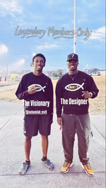 Load and play video in Gallery viewer, “The Prize” Christian Believers Unisex Premium Sweatshirt
