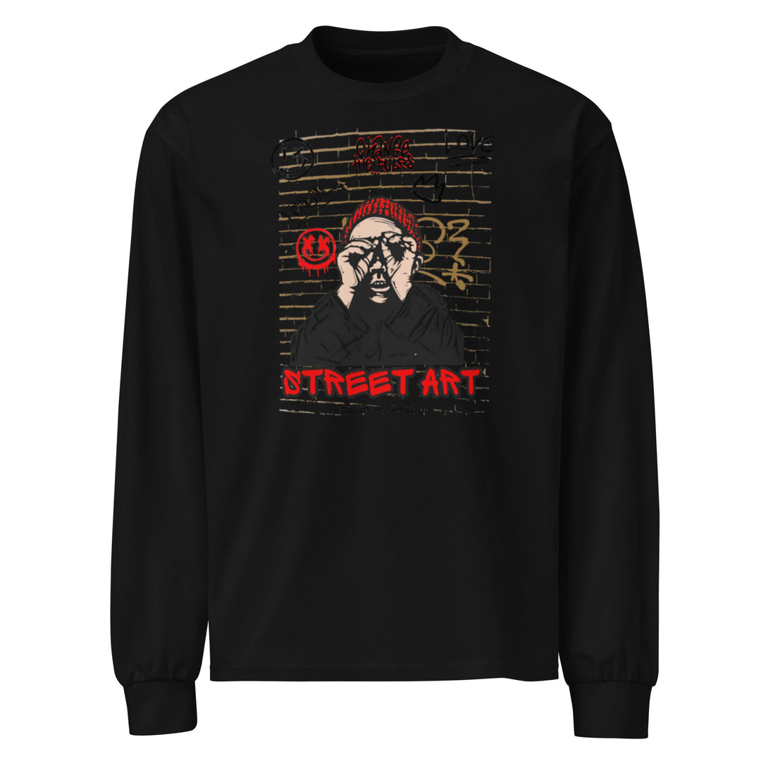 STREET ART Premium heavyweight long sleeve shirt