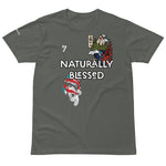 Load image into Gallery viewer, NATURALLY blessed Unisex premium t-shirt
