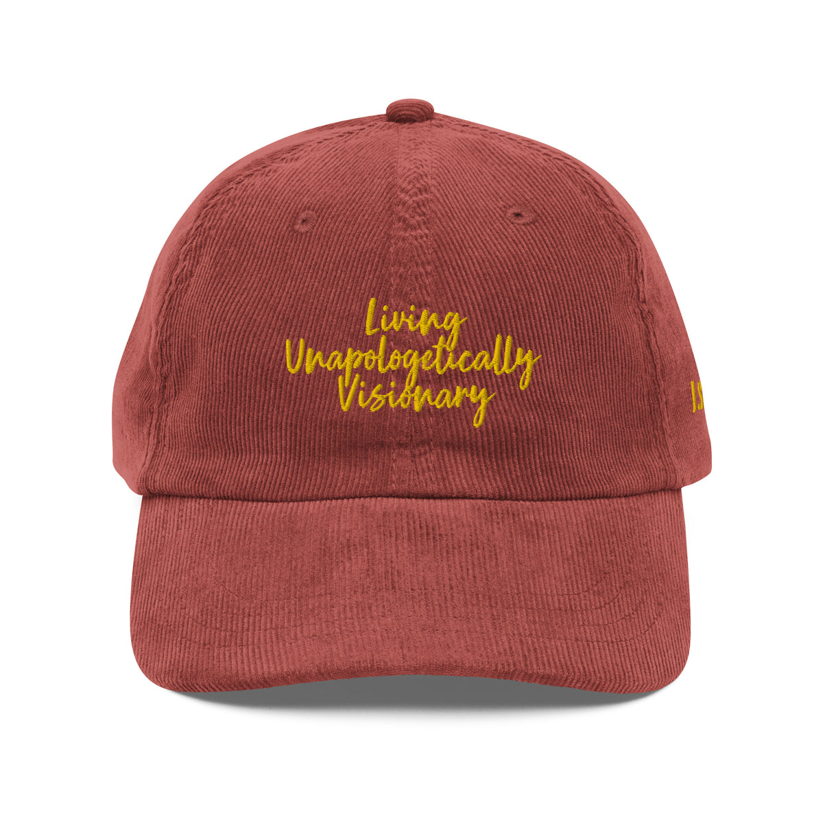 Living unapologetically Visionary Vintage corduroy cap